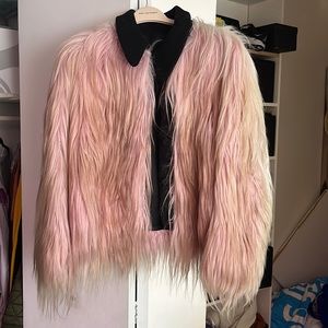 MSGM 100% KIDASSIA GOAT FUR.